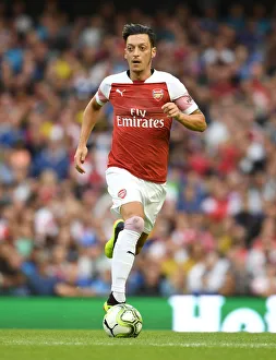Arsenal V Chelsea Pre Season Friendly 2018-19 Prints: Mesut Ozil in Action: Arsenal vs. Chelsea, Dublin 2018