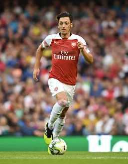 Arsenal V Chelsea Pre Season Friendly 2018-19 Prints: Mesut Ozil in Action: Arsenal vs. Chelsea, International Champions Cup 2018