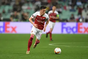 Arsenal V Chelsea Europa League Cup Final 2019 Prints: Mesut Ozil in Action at the Arsenal vs. Chelsea Europa League Final, Baku 2019