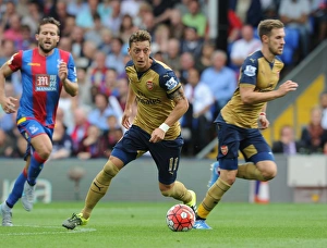 Crystal Palace V Arsenal 2015-16 Prints: Mesut Ozil in Action: Arsenal vs. Crystal Palace, Premier League 2015-16