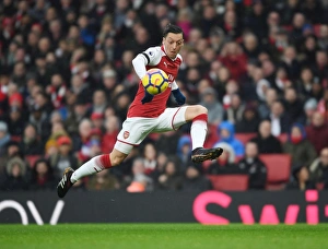 Arsenal V Crystal Palace 2017-18 Prints: Mesut Ozil in Action: Arsenal vs Crystal Palace, Premier League 2017-18