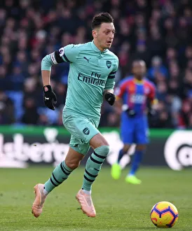 Crystal Palace V Arsenal 2018-19 Prints: Mesut Ozil in Action: Arsenal vs. Crystal Palace, Premier League 2018-19
