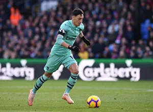 Crystal Palace V Arsenal 2018-19 Prints: Mesut Ozil in Action: Arsenal vs. Crystal Palace, Premier League 2018-19