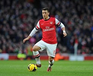 Mesut Ozil in Action: Arsenal vs Crystal Palace, Premier League 2013-14