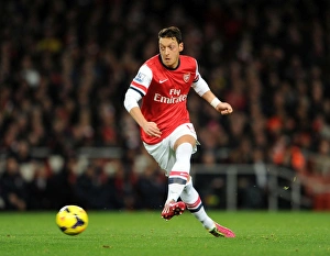 Mesut Ozil in Action: Arsenal vs Everton, Premier League 2013-14