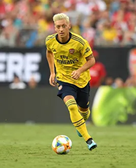 Mesut Ozil in Action: Arsenal vs. Fiorentina, 2019 International Champions Cup, Charlotte