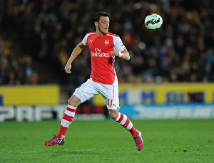 Hull City V Arsenal 2014/15 Prints: Mesut Ozil in Action: Arsenal vs. Hull City, Premier League 2014/15