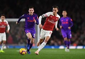 Mesut Ozil in Action: Arsenal vs. Liverpool, Premier League 2018-19