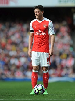 Arsenal V Manchester City 2016-17 Prints: Mesut Ozil in Action: Arsenal vs Manchester City, Premier League 2016-17