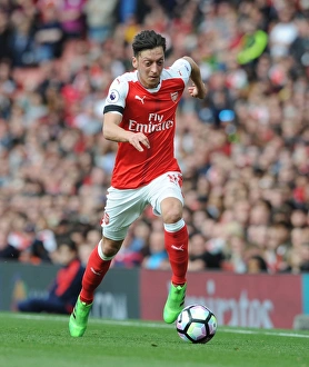 Arsenal V Manchester City 2016-17 Prints: Mesut Ozil in Action: Arsenal vs Manchester City, Premier League 2016-17