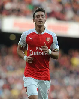 Mesut Ozil in Action: Arsenal vs Manchester United, Premier League 2015/16