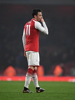 Mesut Ozil in Action: Arsenal vs Manchester United, Premier League 2017-18