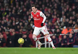 Mesut Ozil in Action: Arsenal vs Manchester United, Premier League 2019-2020