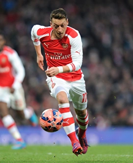 Mesut Ozil in Action: Arsenal vs. Middlesbrough, FA Cup Fifth Round