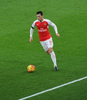 Mesut Ozil in Action: Arsenal vs Newcastle United, Premier League 2015-16