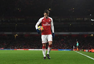 Mesut Ozil in Action: Arsenal vs Newcastle United, Premier League 2017-18