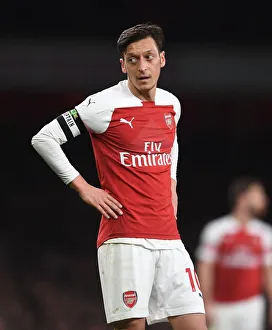 Arsenal V Newcastle United 2018-19 Prints: Mesut Ozil in Action: Arsenal vs Newcastle United, Premier League 2018-19
