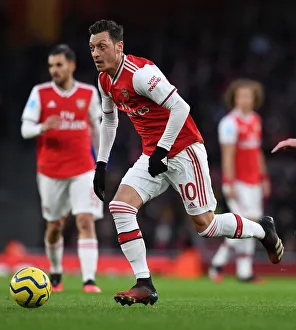 Arsenal V Newcastle United 2019-20 Prints: Mesut Ozil in Action: Arsenal vs Newcastle United, Premier League 2019-2020