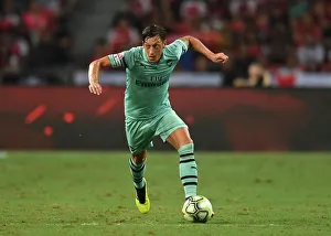 Arsenal V PSG Pre Season Friendly 2018-19 Prints: Mesut Ozil in Action: Arsenal vs Paris Saint-Germain, International Champions Cup 2018