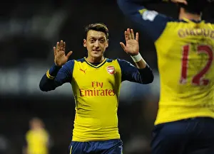 Queens Park Rangers V Arsenal 2014-15 Prints: Mesut Ozil in Action: Arsenal vs. Queens Park Rangers, Premier League 2014-15