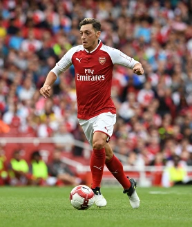 Arsenal V Seville - Emirates Cup 2017-18 Prints: Mesut Ozil in Action: Arsenal vs Sevilla, Emirates Cup 2017-18