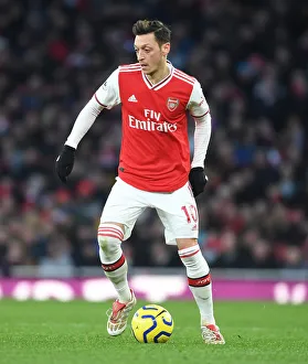 Arsenal V Sheffield United 2019-20 Prints: Mesut Ozil in Action: Arsenal vs. Sheffield United, Premier League 2019-2020