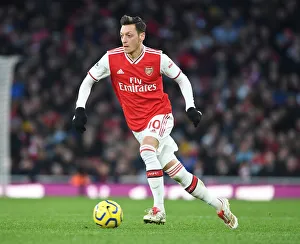 Arsenal V Sheffield United 2019-20 Prints: Mesut Ozil in Action: Arsenal vs Sheffield United, Premier League 2019-2020