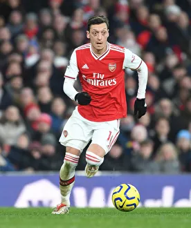 Arsenal V Sheffield United 2019-20 Prints: Mesut Ozil in Action: Arsenal vs. Sheffield United, Premier League 2019-2020