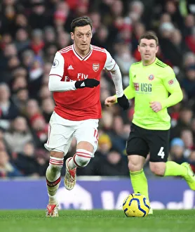 Mesut Ozil in Action: Arsenal vs Sheffield United, Premier League 2019-20
