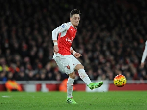 Arsenal V Southampton 2015-16 Prints: Mesut Ozil in Action: Arsenal vs Southampton, Premier League 2015-16