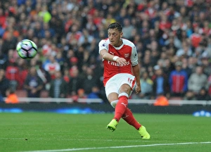 Arsenal V Southampton 2016-17 Prints: Mesut Ozil in Action: Arsenal vs Southampton, Premier League 2016-17