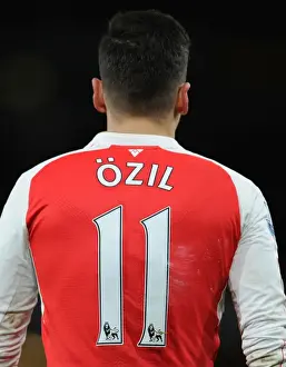 Arsenal V Southampton 2015-16 Prints: Mesut Ozil in Action: Arsenal vs Southampton (Premier League 2015-16)