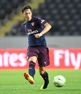 Arsenal V SS Lazio 2018-19 Prints: Mesut Ozil in Action: Arsenal vs. SS Lazio, Stockholm 2018