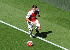 Arsenal V Stoke City 2015-16 Prints: Mesut Ozil in Action: Arsenal vs Stoke City, Premier League 2015-16