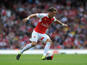 Arsenal V Stoke City 2015-16 Prints: Mesut Ozil in Action: Arsenal vs Stoke City, Premier League 2015-16