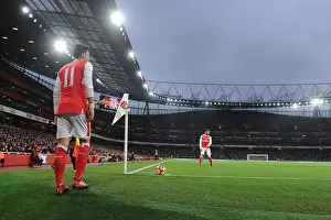 Mesut Ozil in Action: Arsenal vs Stoke City (Premier League 2016-17)