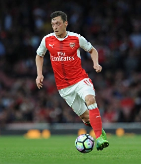 Arsenal V Sunderland 2016-17 Prints: Mesut Ozil in Action: Arsenal vs Sunderland, Premier League 2016-17