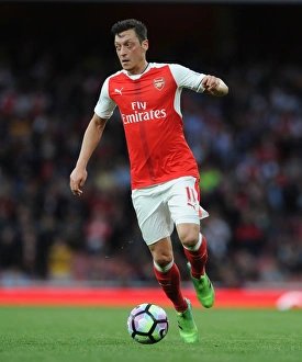 Arsenal V Sunderland 2016-17 Prints: Mesut Ozil in Action: Arsenal vs Sunderland, Premier League 2016-17