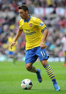 Sunderland V Arsenal 2013-14 Prints: Mesut Ozil in Action: Arsenal vs. Sunderland, Premier League 2013-14