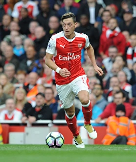 Arsenal V Swansea City 2016-17 Prints: Mesut Ozil in Action: Arsenal vs Swansea City, Premier League 2016-17