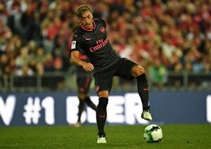 Images Dated 13th July 2017: Mesut Ozil in Action: Arsenal vs. Sydney FC (2017)