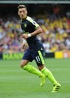 Watford V Arsenal 2016-17 Prints: Mesut Ozil in Action: Arsenal vs. Watford, Premier League 2016-17