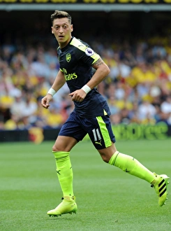 Watford V Arsenal 2016-17 Prints: Mesut Ozil in Action: Arsenal vs. Watford, Premier League 2016-17