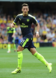 Watford V Arsenal 2016-17 Prints: Mesut Ozil in Action: Arsenal vs. Watford, Premier League 2016-17