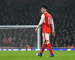 Arsenal V Watford 2016-17 Prints: Mesut Ozil in Action: Arsenal vs. Watford, Premier League 2016-17