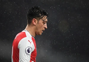 Arsenal V Watford 2016-17 Prints: Mesut Ozil in Action: Arsenal vs. Watford, Premier League 2016-17