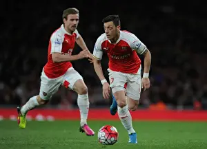 Arsenal V West Bromwich Albion 2015-16 Prints: Mesut Ozil in Action: Arsenal vs. West Bromwich Albion, Premier League 2015-16