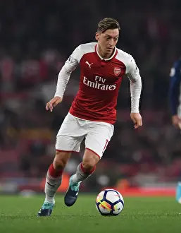 Arsenal V West Bromwich Albion 2017-18 Prints: Mesut Ozil in Action: Arsenal vs. West Bromwich Albion, Premier League 2017-18