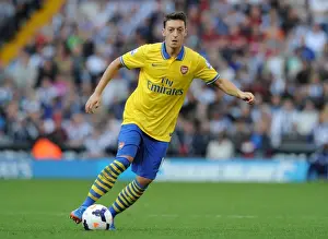 West Bromwich Albion V Arsenal 2013-14 Prints: Mesut Ozil in Action: Arsenal vs West Bromwich Albion, 2013-14 Premier League