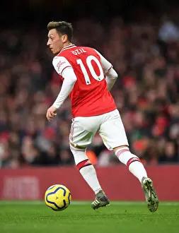 Mesut Ozil in Action: Arsenal vs. Wolverhampton Wanderers, Premier League 2019-20